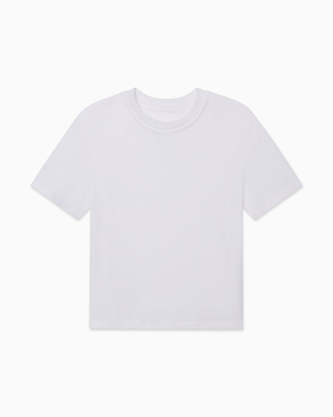 Baby Tee | White