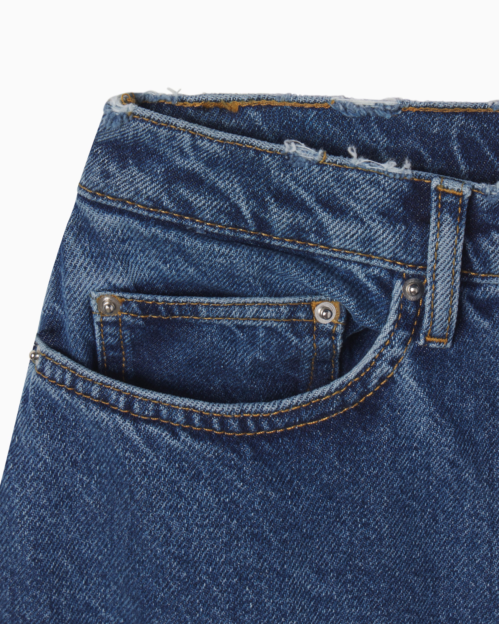 Classic Straight Leg Denim | Medium Wash