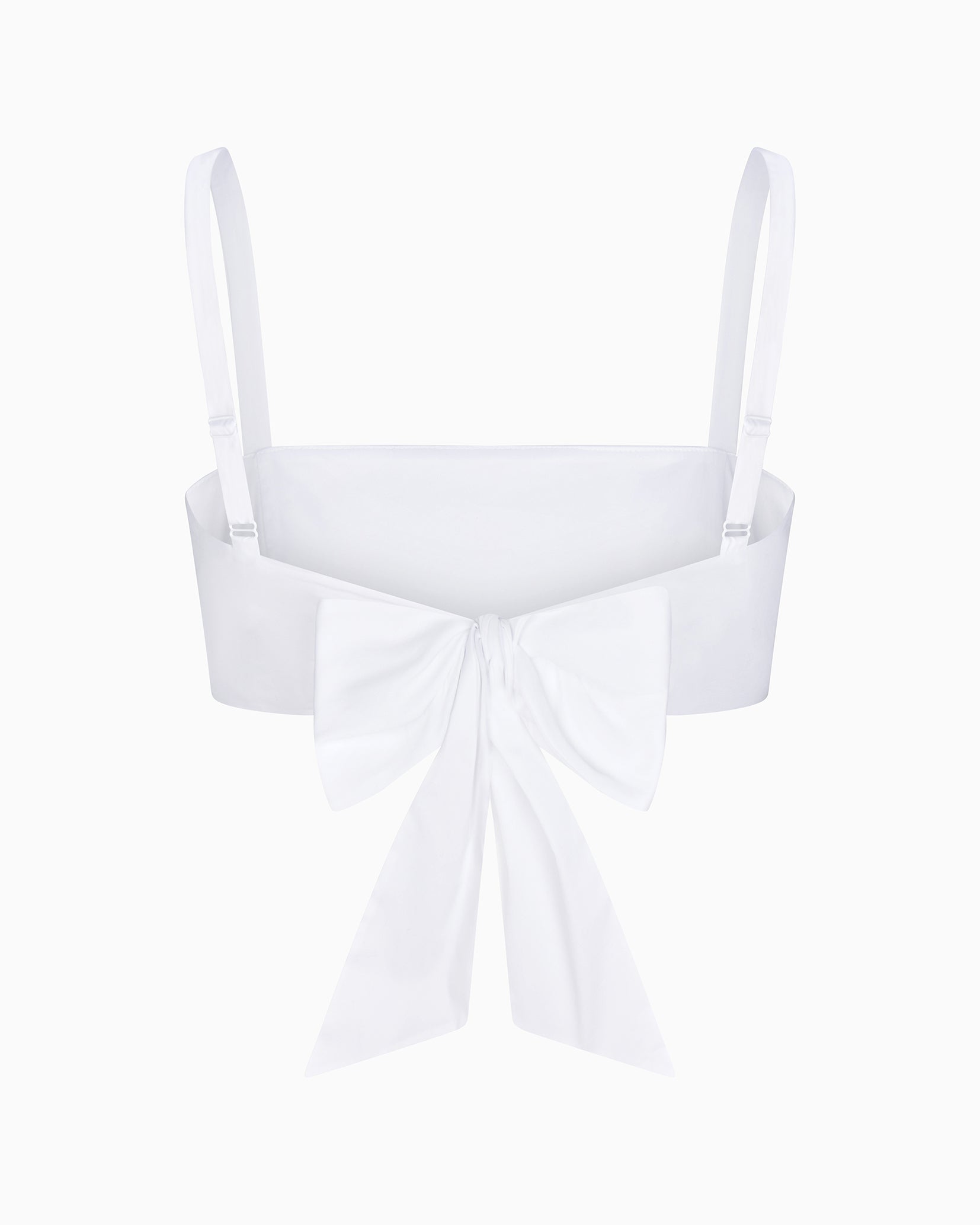 Poplin Bralette | White