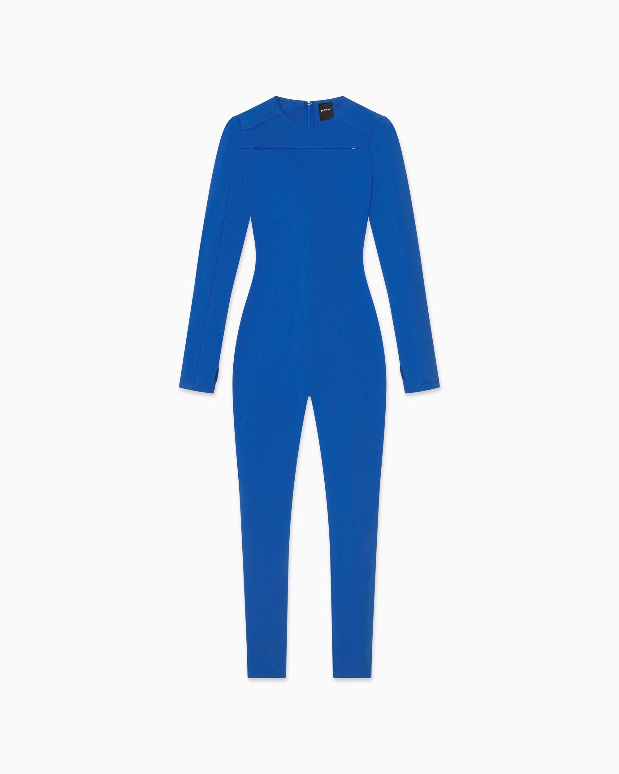 Long Sleeve Catsuit | Cobalt Blue