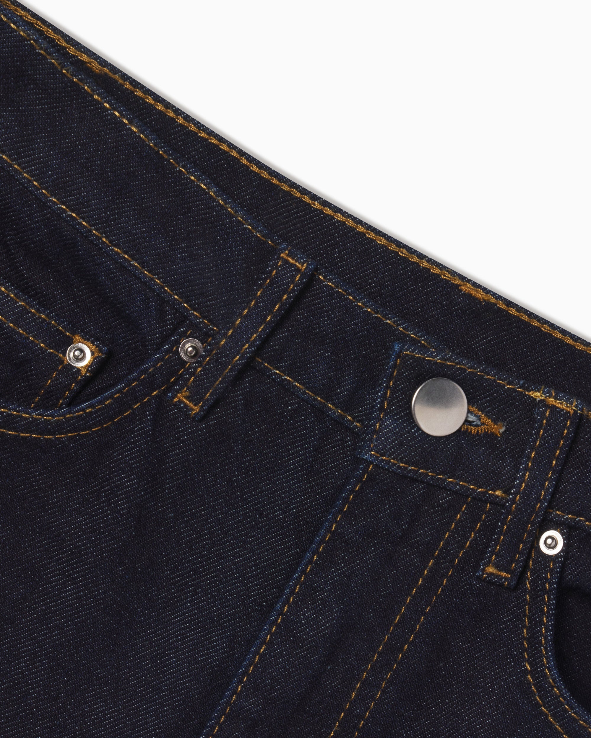 Classic Straight Leg Denim | Dark Wash