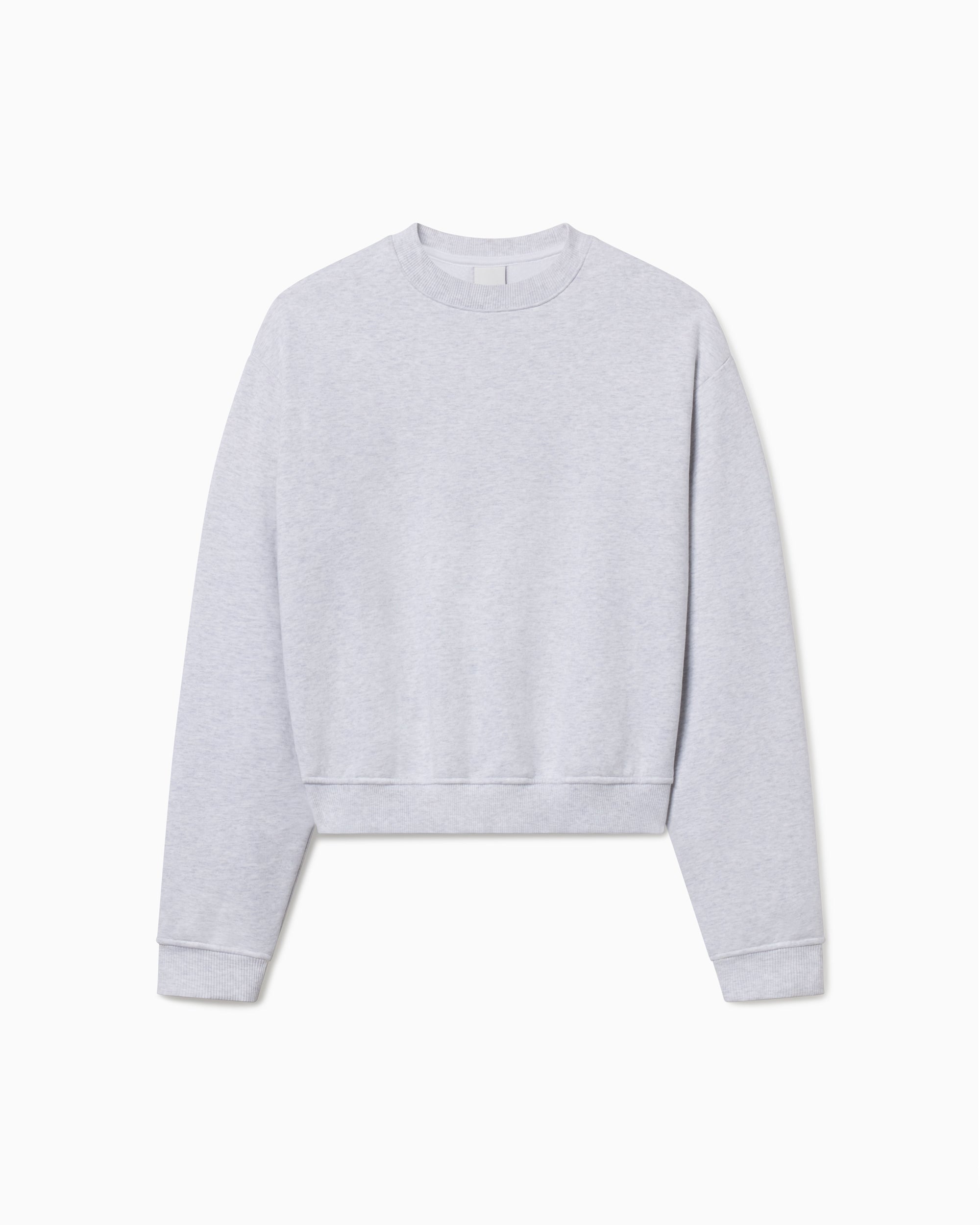 Fleece Crewneck | Light Heather Grey