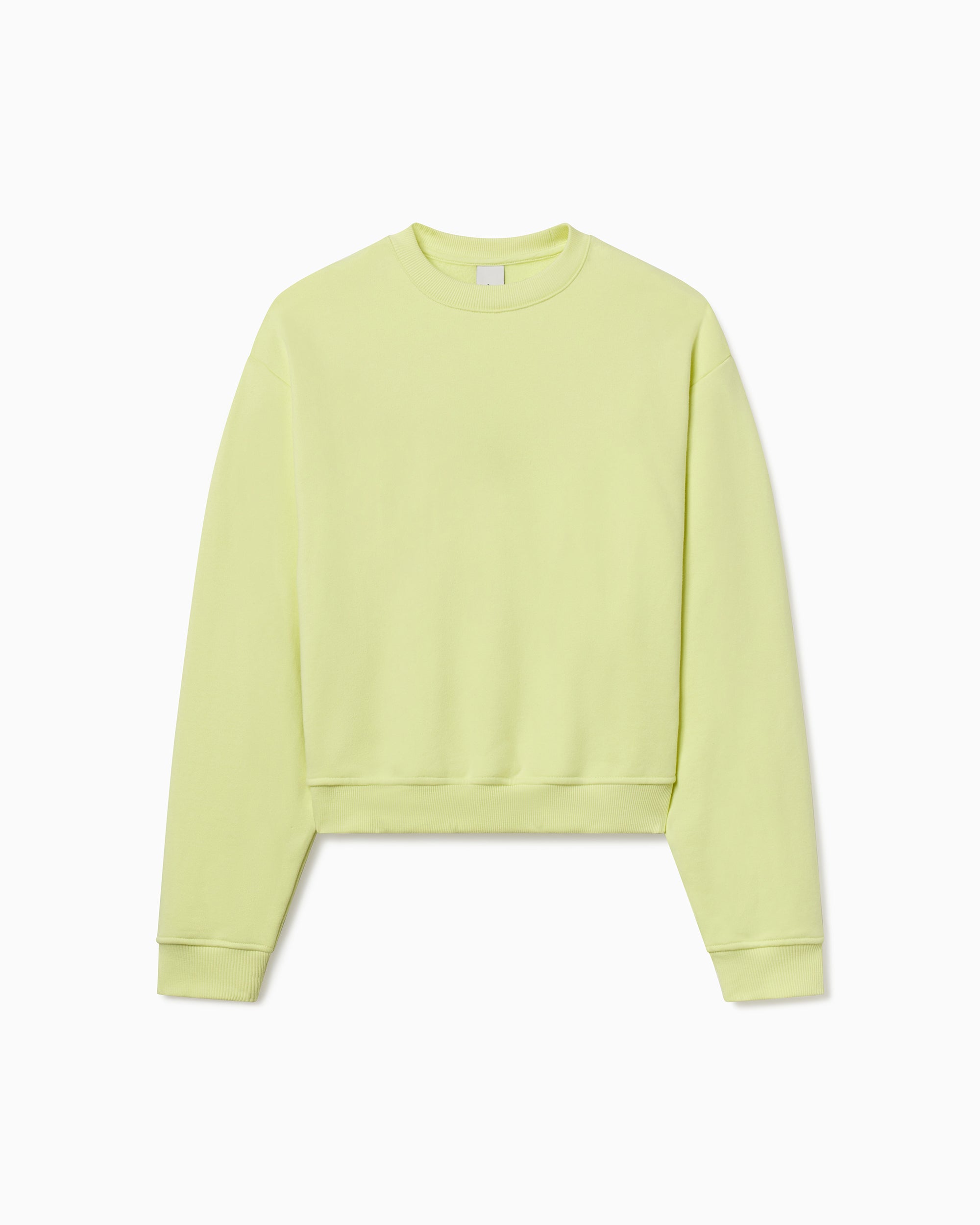 Fleece Crewneck | Limoncello