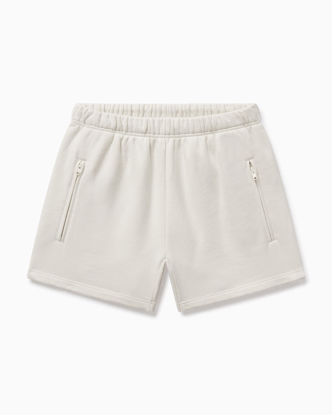 Fleece Short | Ecru