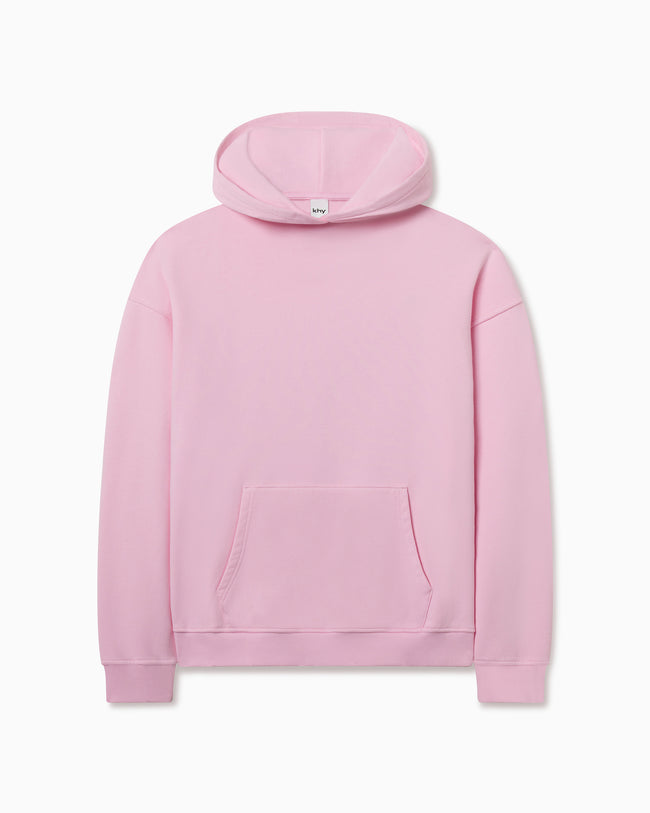 Fleece Oversized Hoodie | Orchid Pink