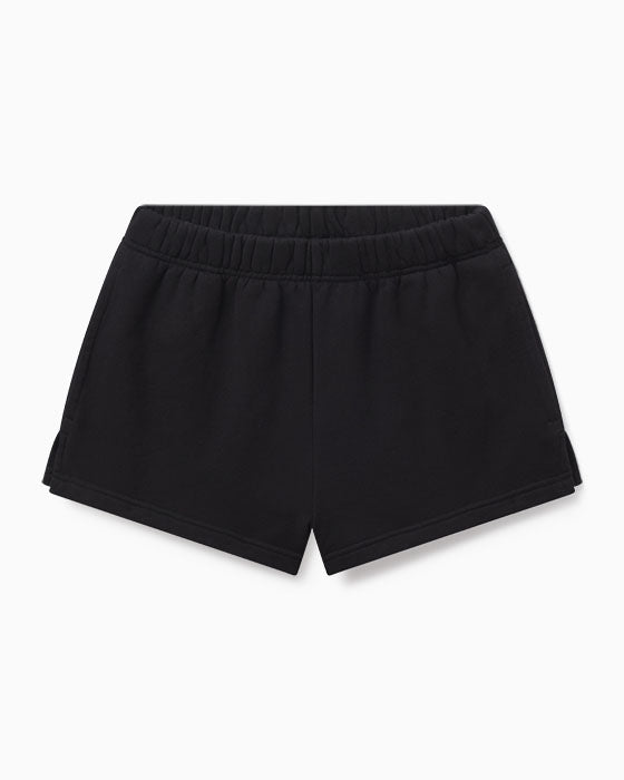 Fleece Mini Short | Black