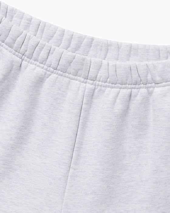 Fleece Mini Short | Light Heather Grey