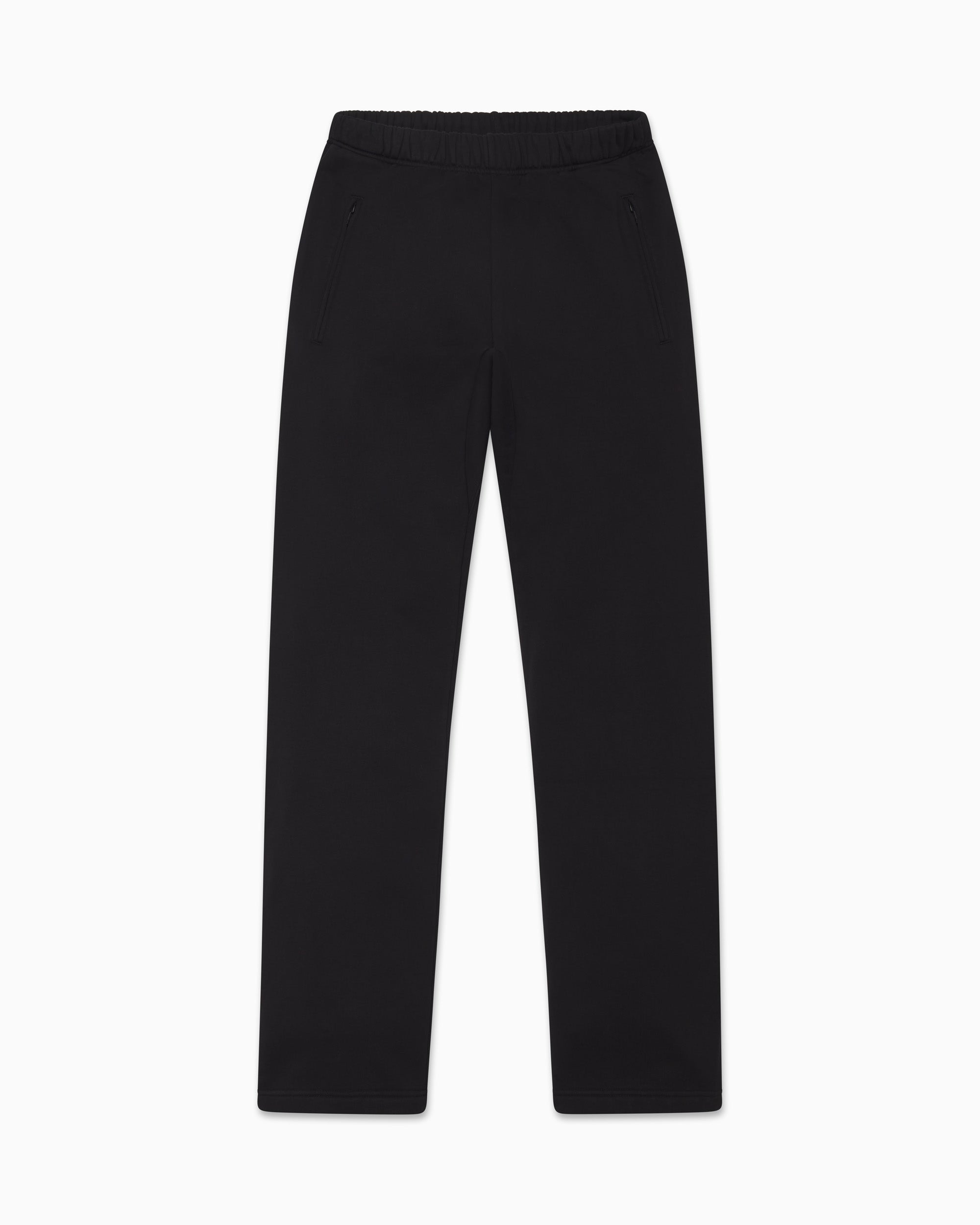 Fleece Straight Leg Pant | Black