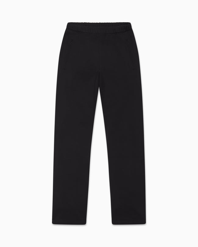 Fleece Straight Leg Pant | Black