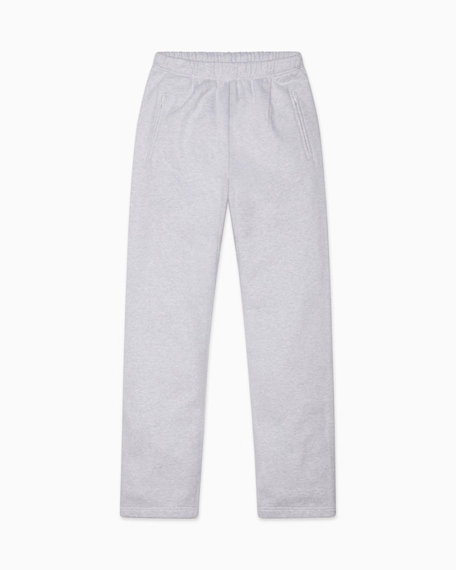 Fleece Straight Leg Pant | Light Heather Grey