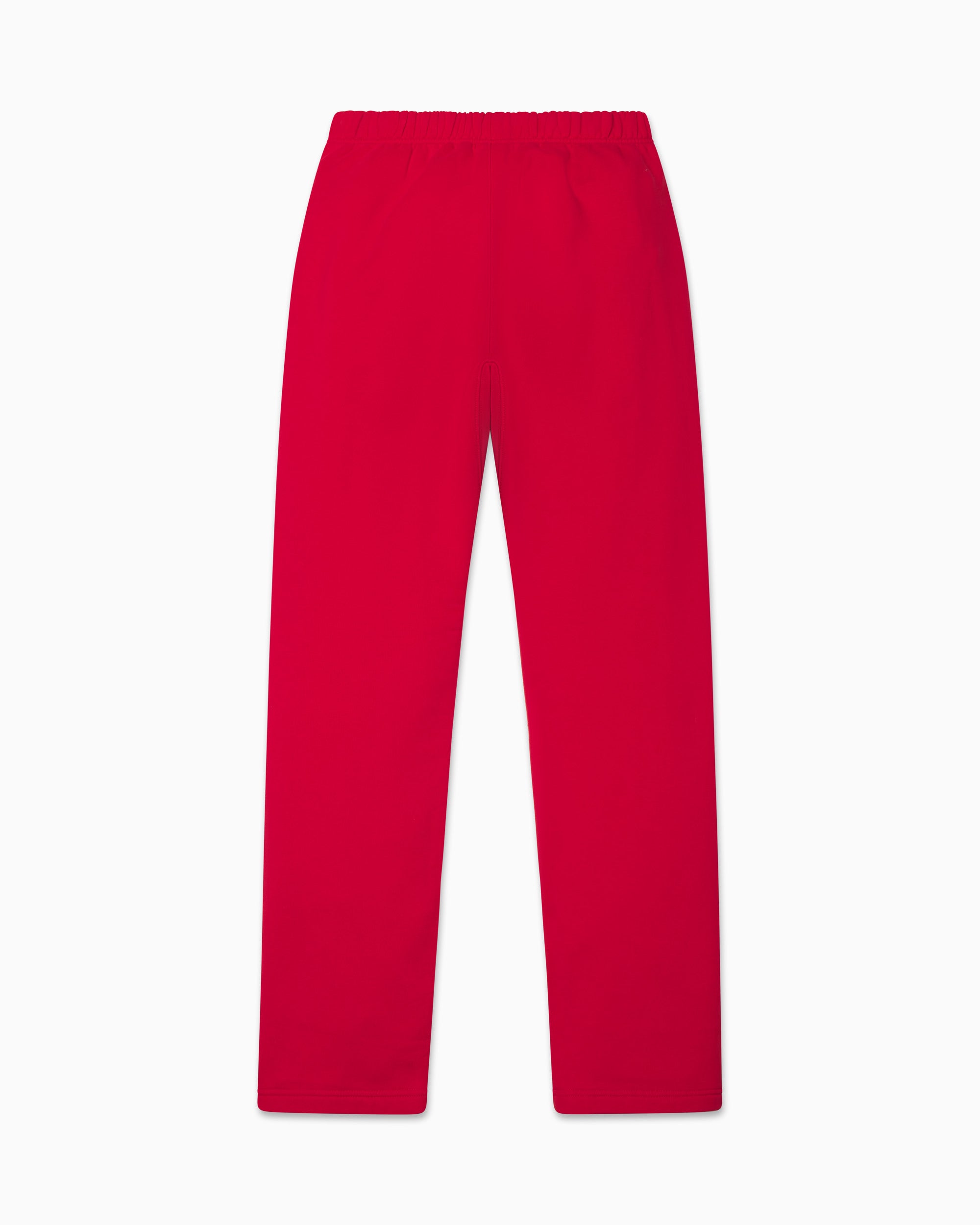 Fleece Straight Leg Pant | Red