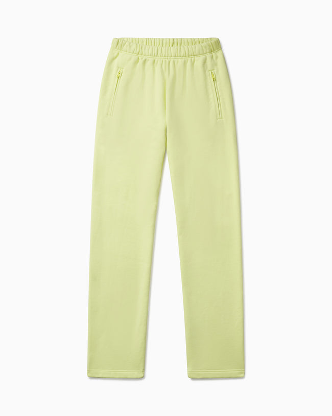 Fleece Straight Leg Pant | Limoncello