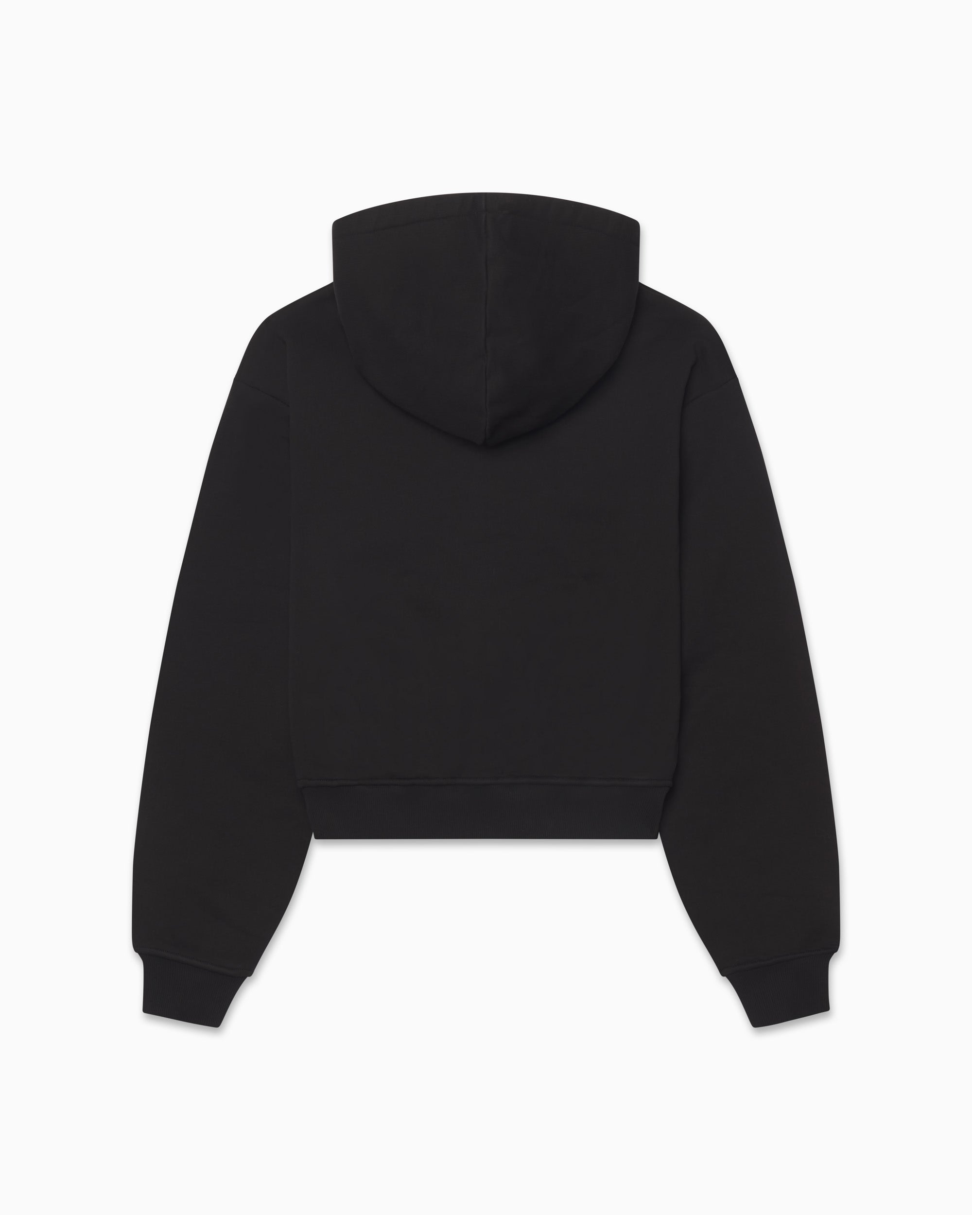 Fleece Zip Hoodie | Black