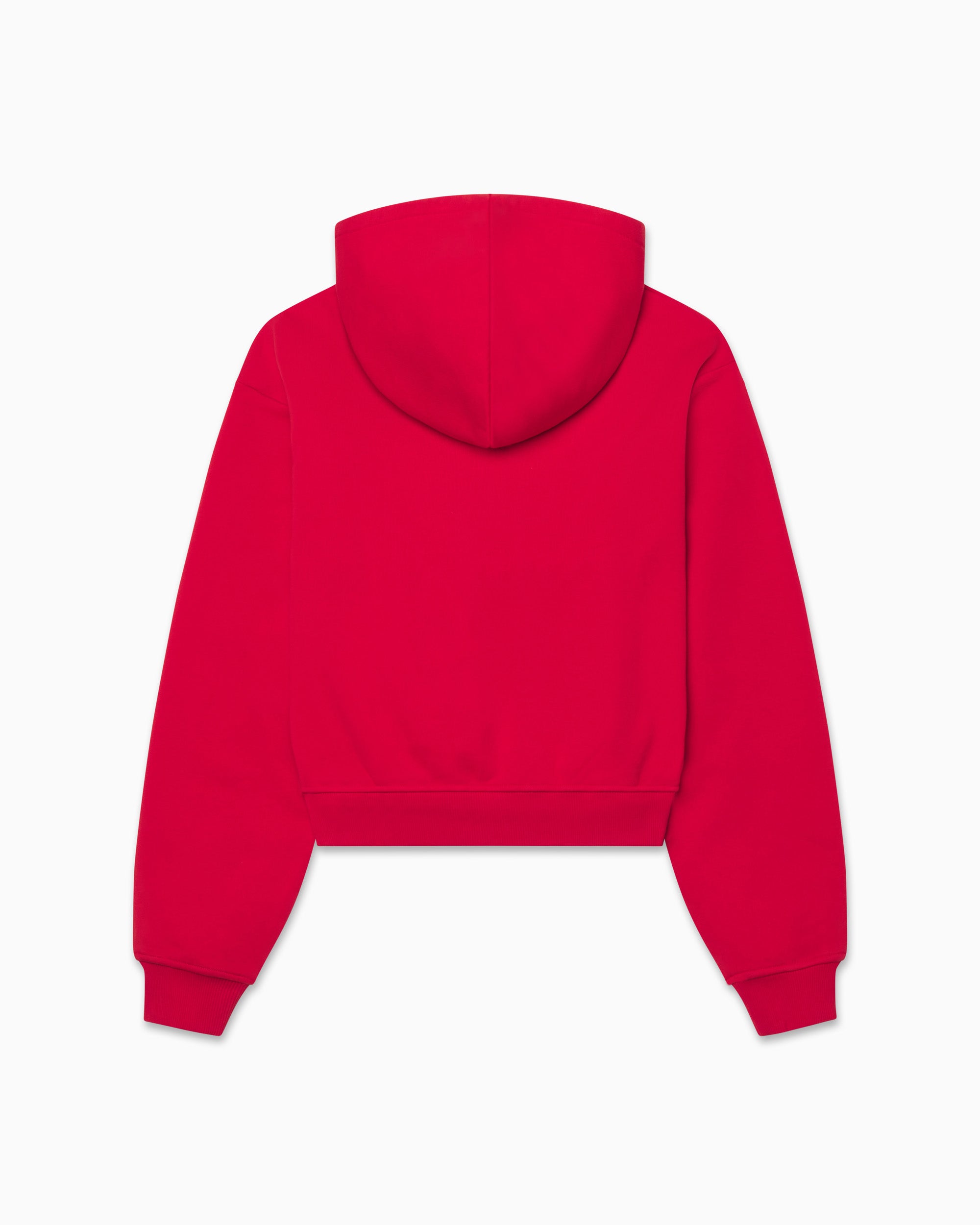 Fleece Zip Hoodie | Red