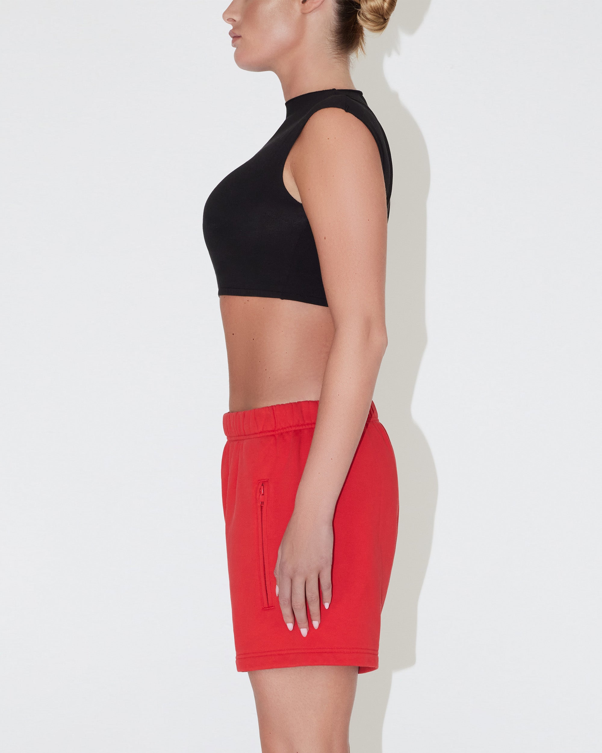 Fleece Short | Red