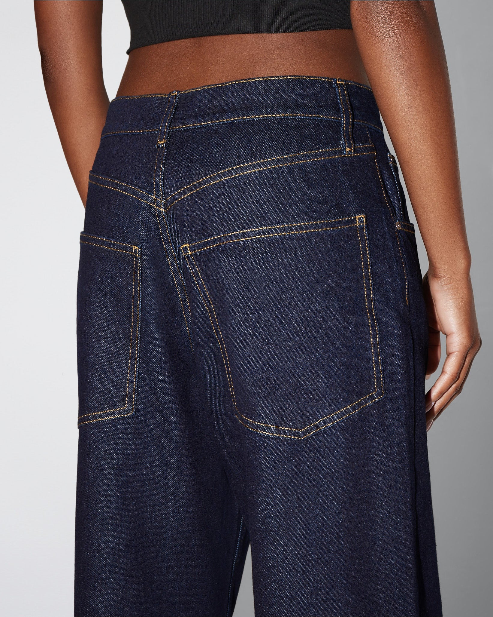 Classic Low Rise Denim | Dark Wash