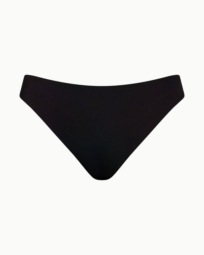 Low Rise Bikini Bottom | Black