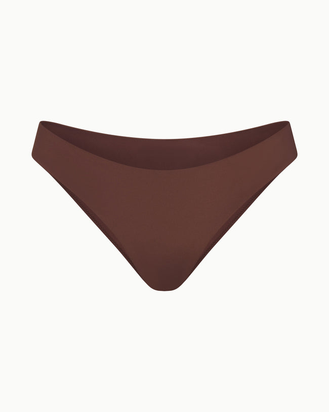 Low Rise Bikini Bottom | Chocolate