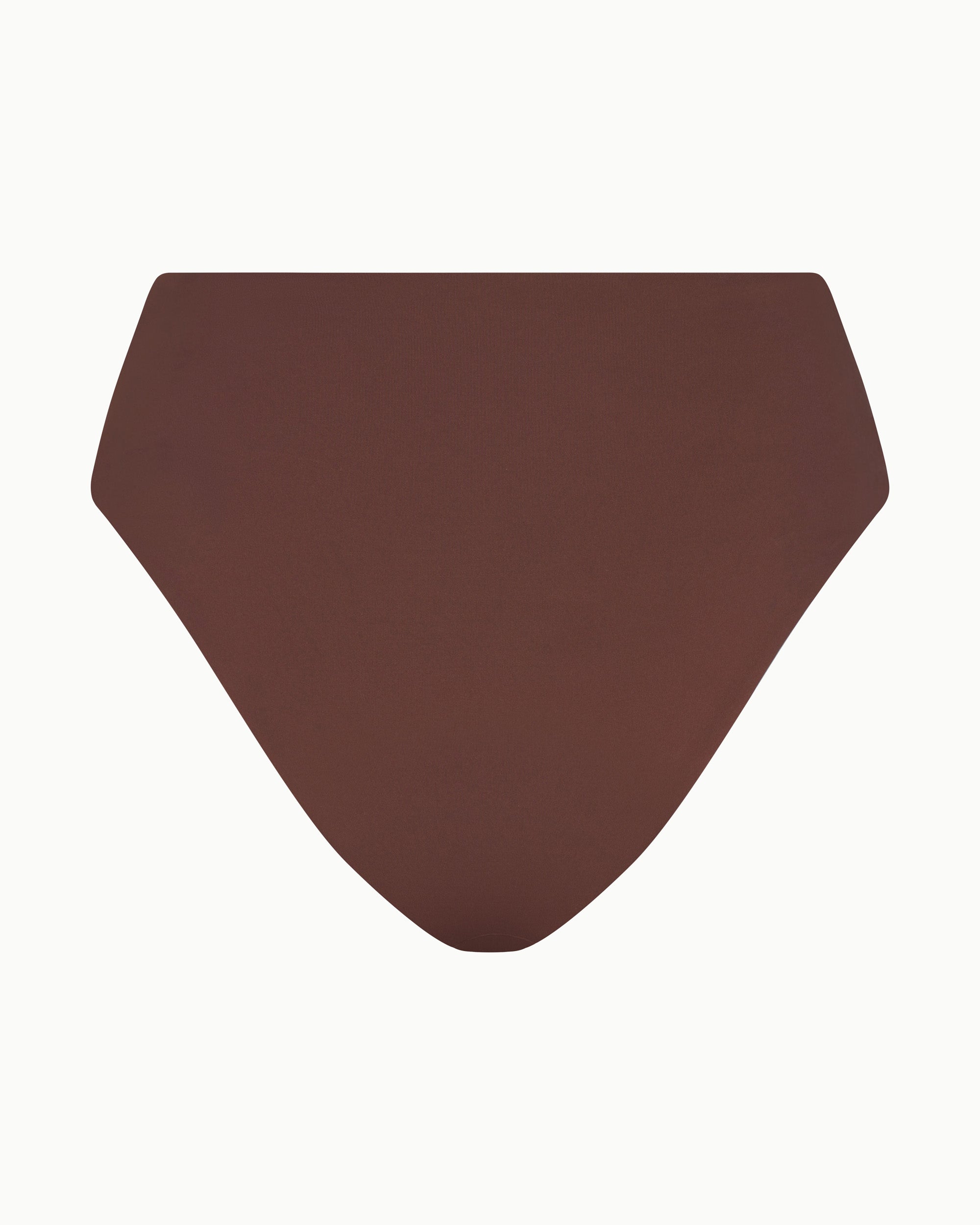 High Waist Bikini Bottom | Chocolate