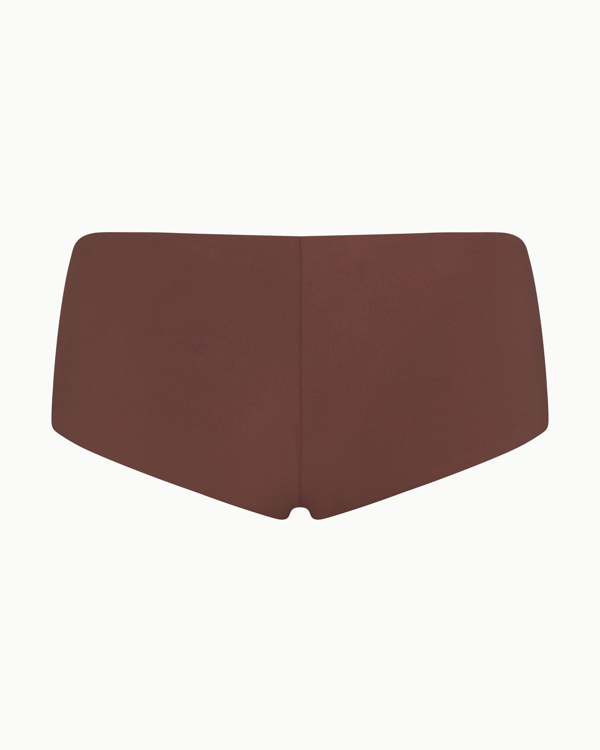 Low Rise Boyshort Bikini Bottom | Chocolate