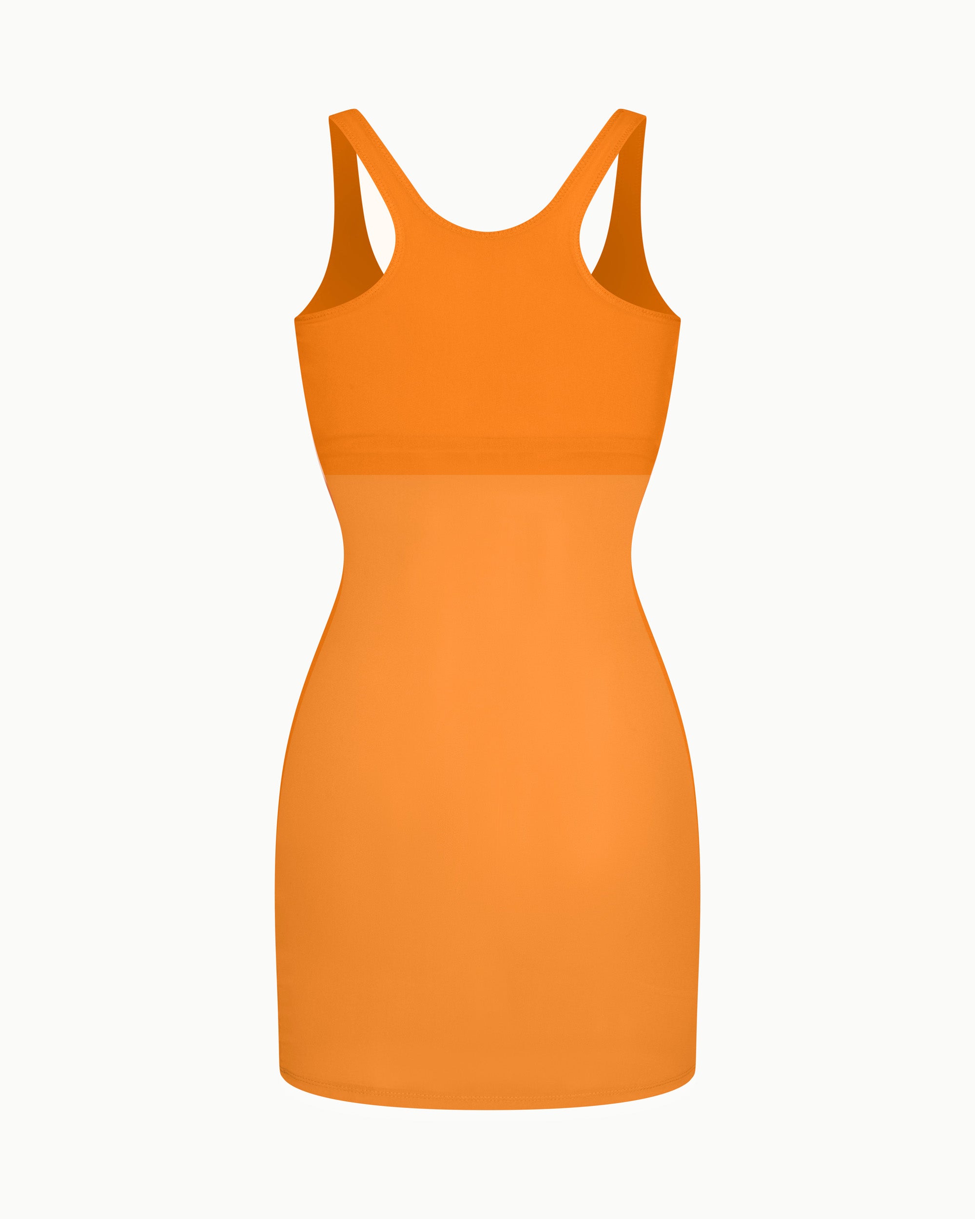 Mesh Swim Mini Dress | Sunset