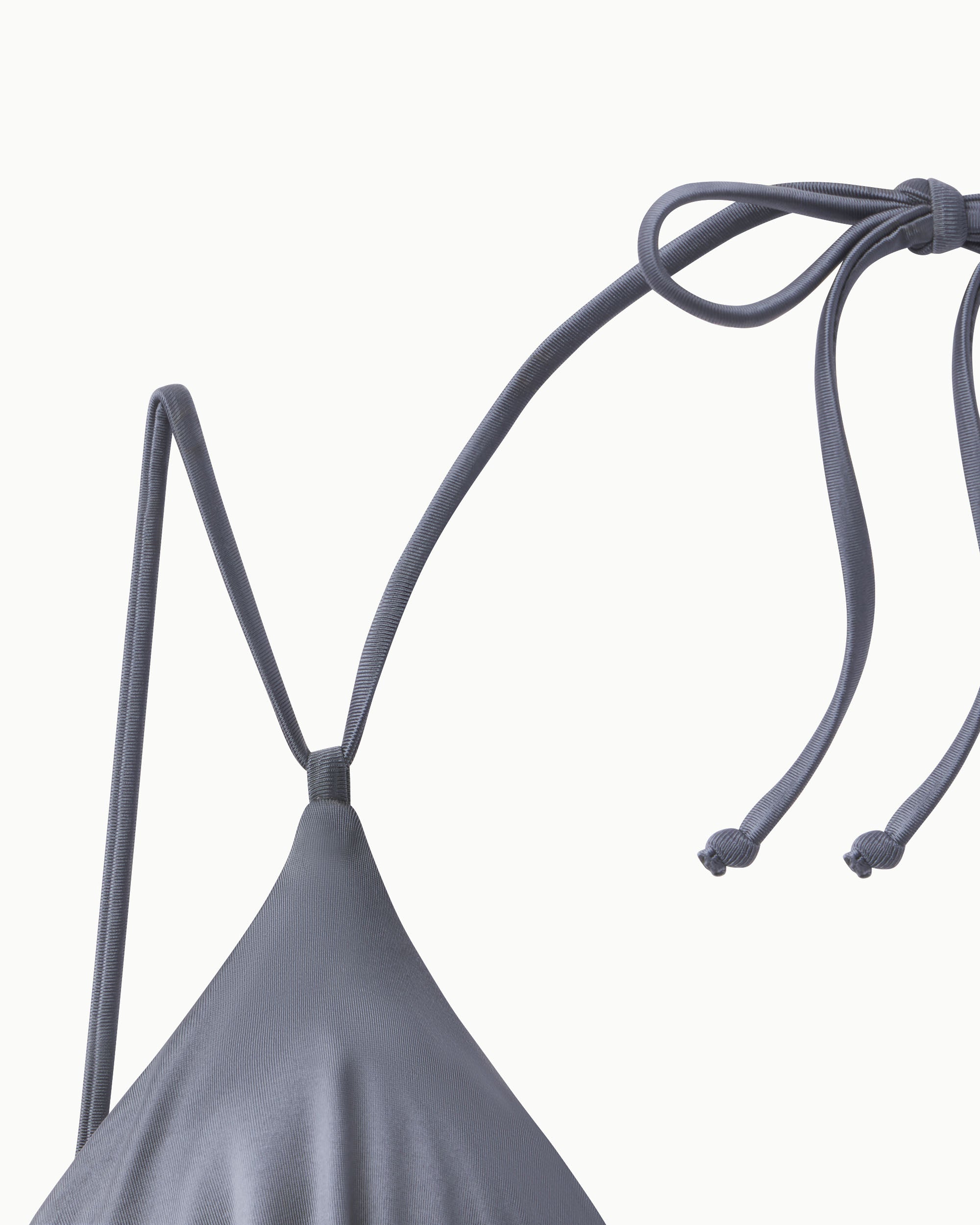 Ruched Triangle Bikini Top | Meteor