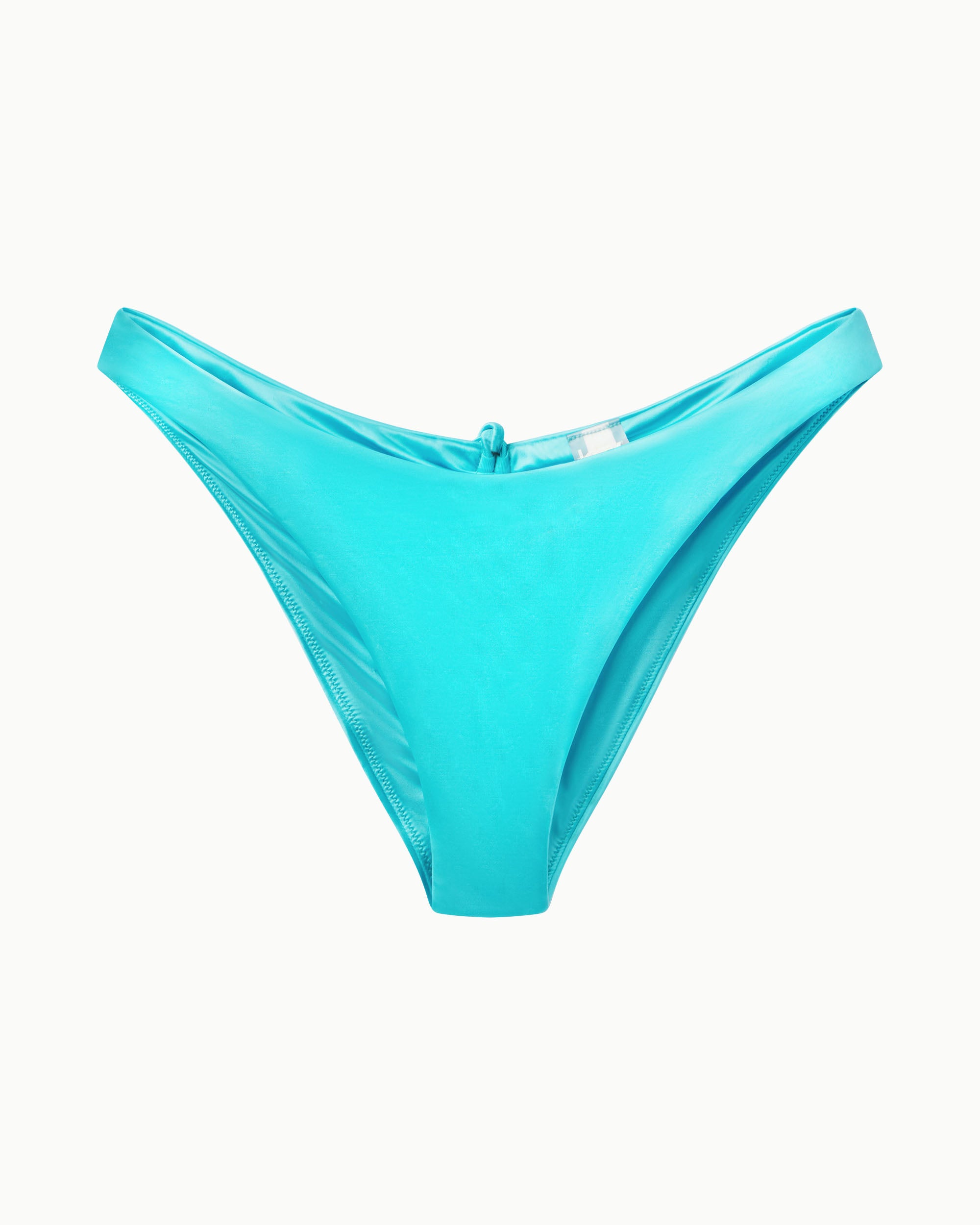 Ruched Cheeky Bikini Bottom | Aqua