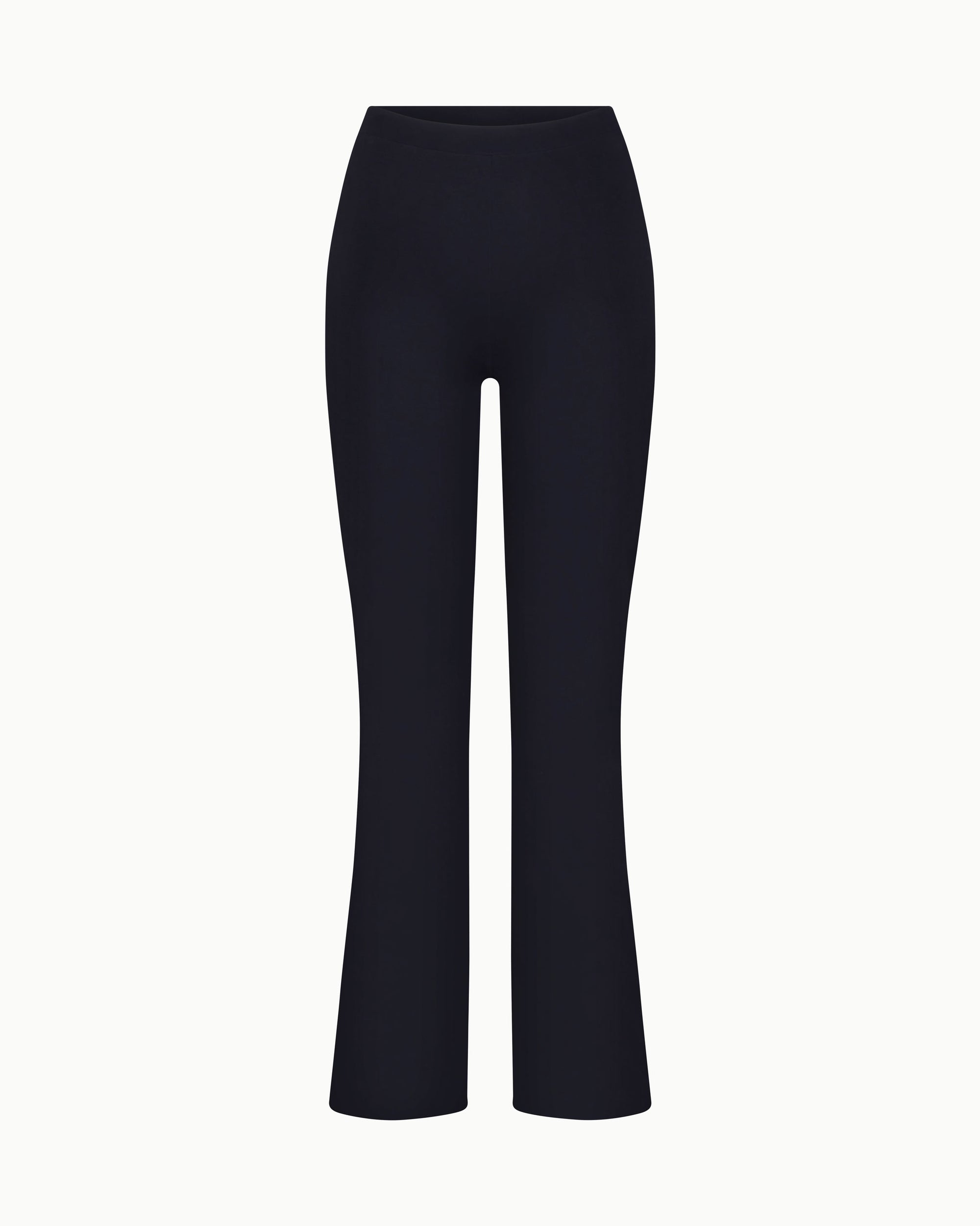 Sueded Stretch Low Rise Pant | Black