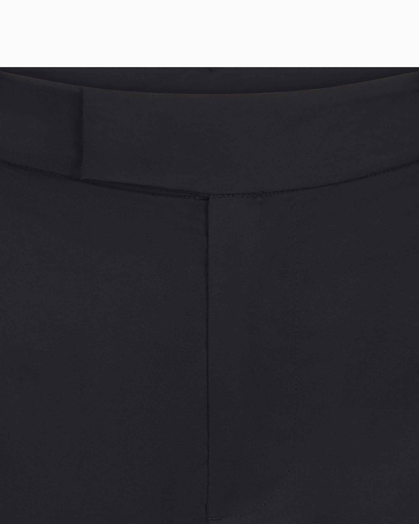 Poplin Low Rise Trouser | Black