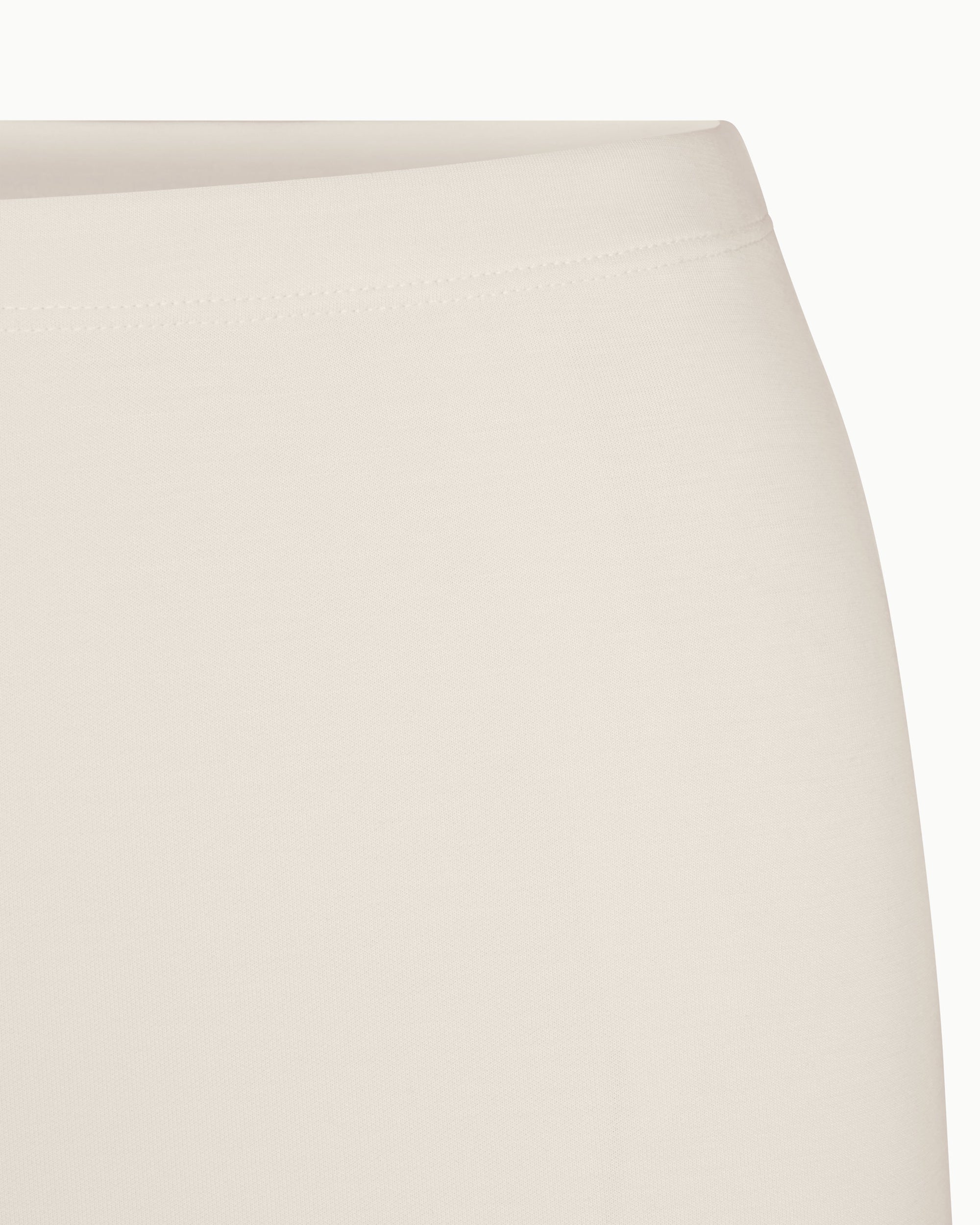 Sueded Stretch Ultra Mini Skirt | Stone