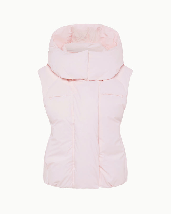 Puffer Vest | Powder Pink