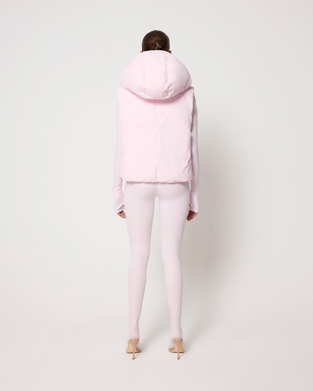 Puffer Vest | Powder Pink