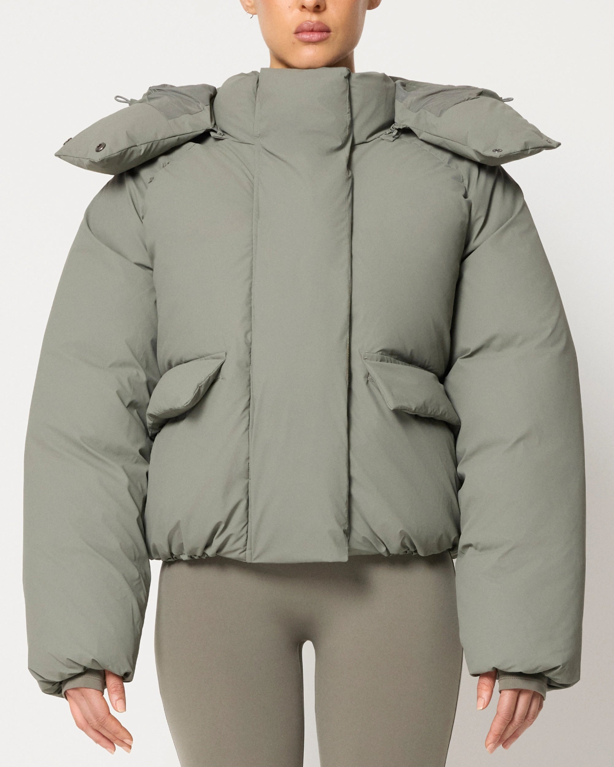 Standard Puffer Jacket | Dusty Olive