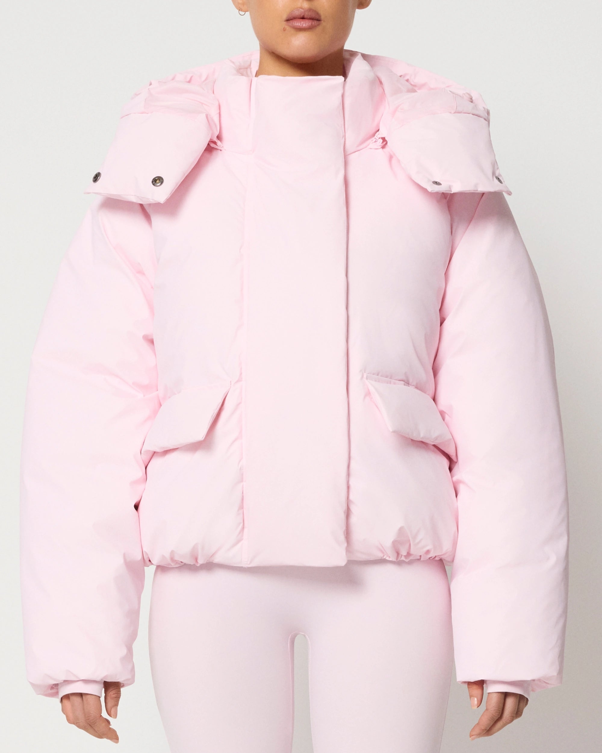 Standard Puffer Jacket | Powder Pink