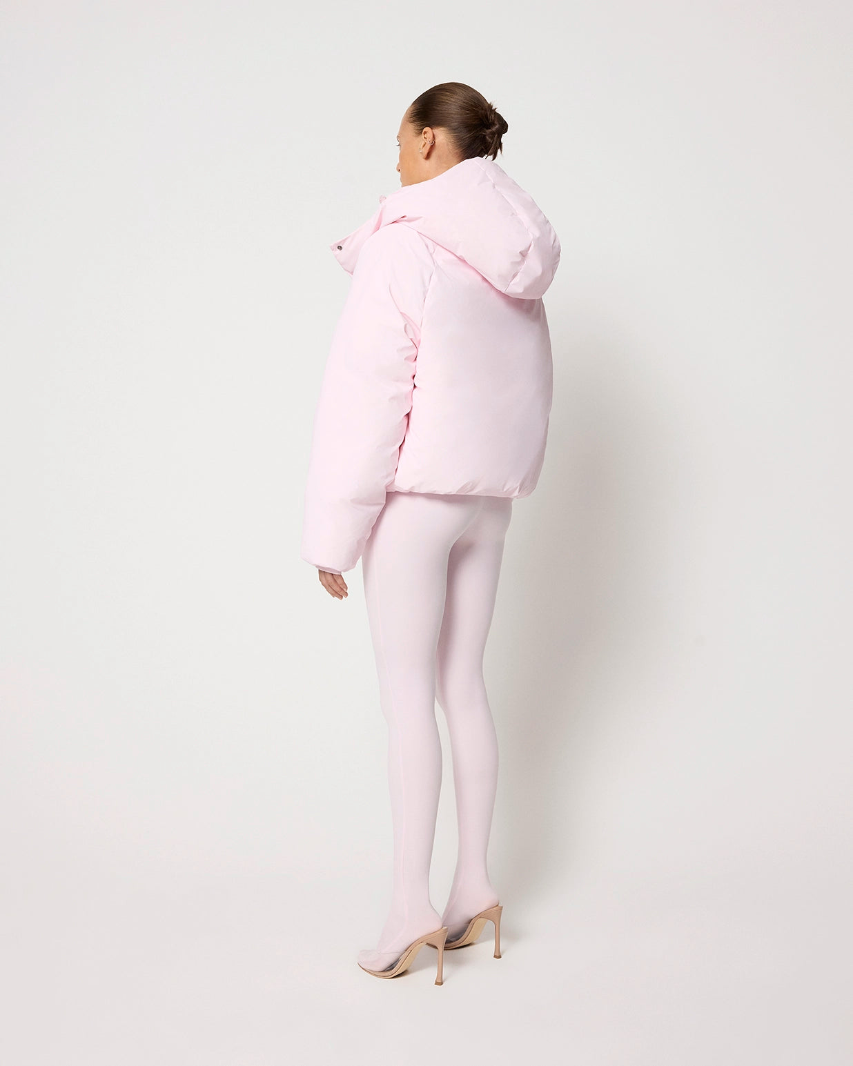 Standard Puffer Jacket | Powder Pink