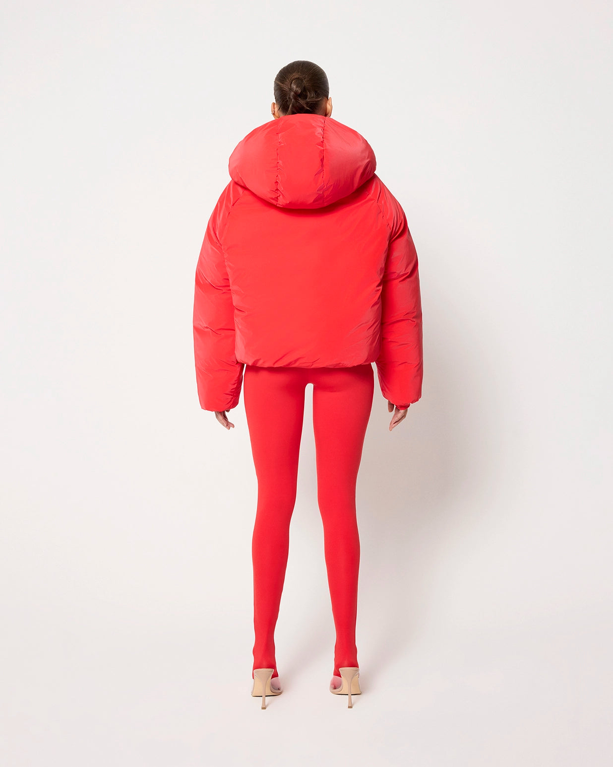 Standard Puffer Jacket | Scarlet