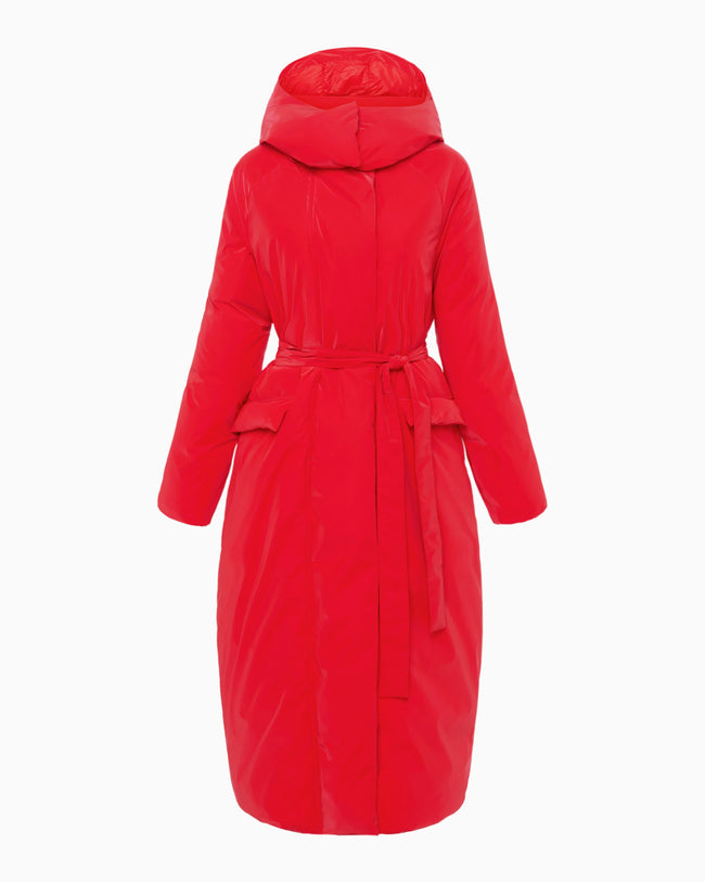 Puffer Coat | Scarlet