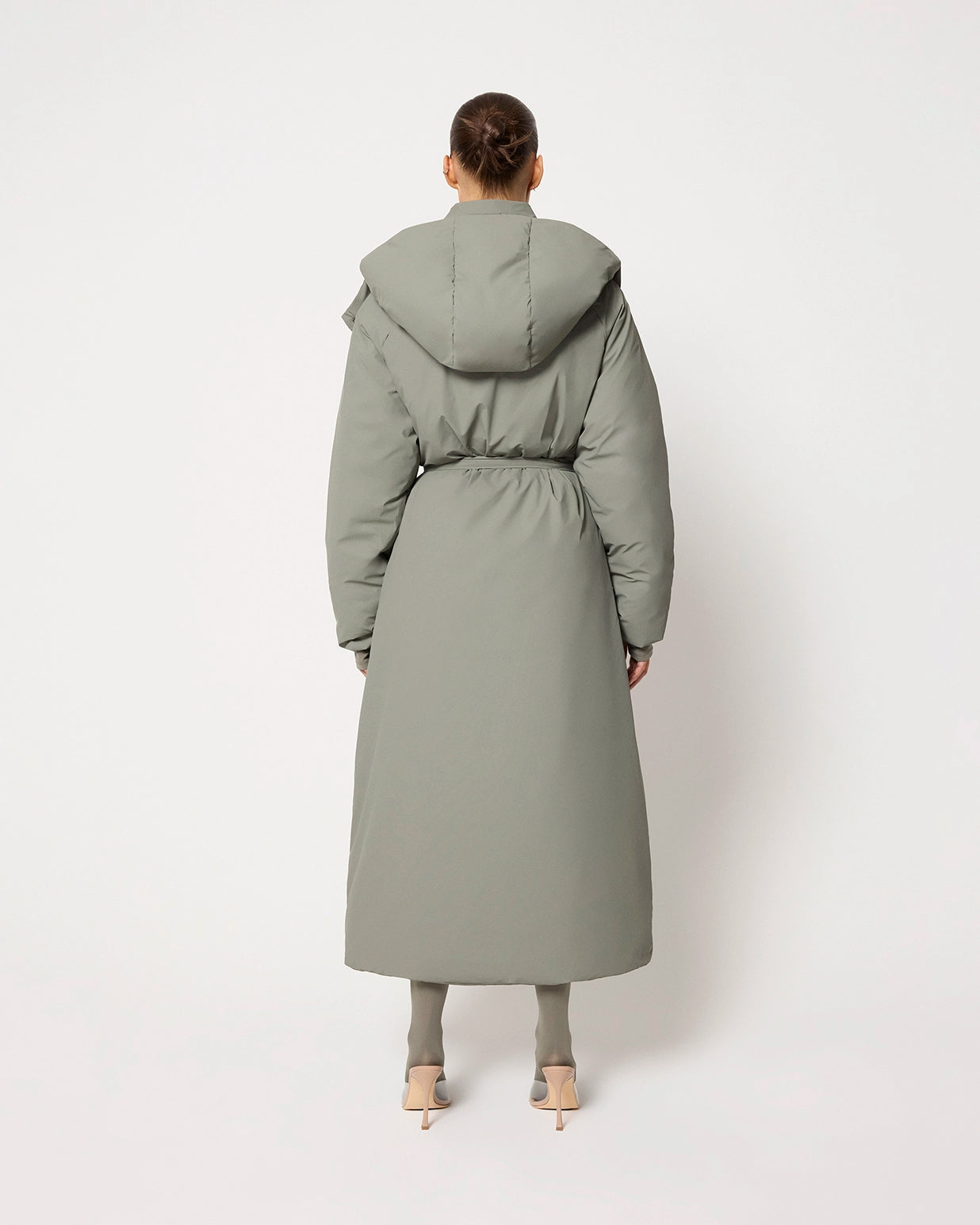 Puffer Coat | Dusty Olive