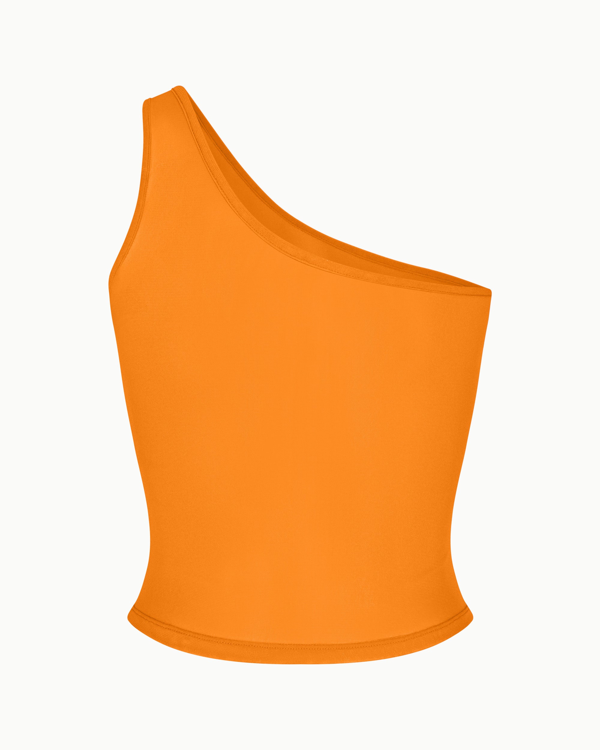 Mesh One Shoulder Top | Sunset