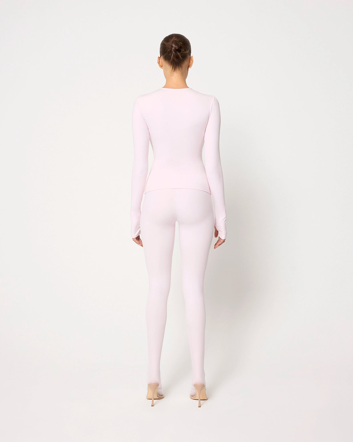 Footed Legging | Powder Pink