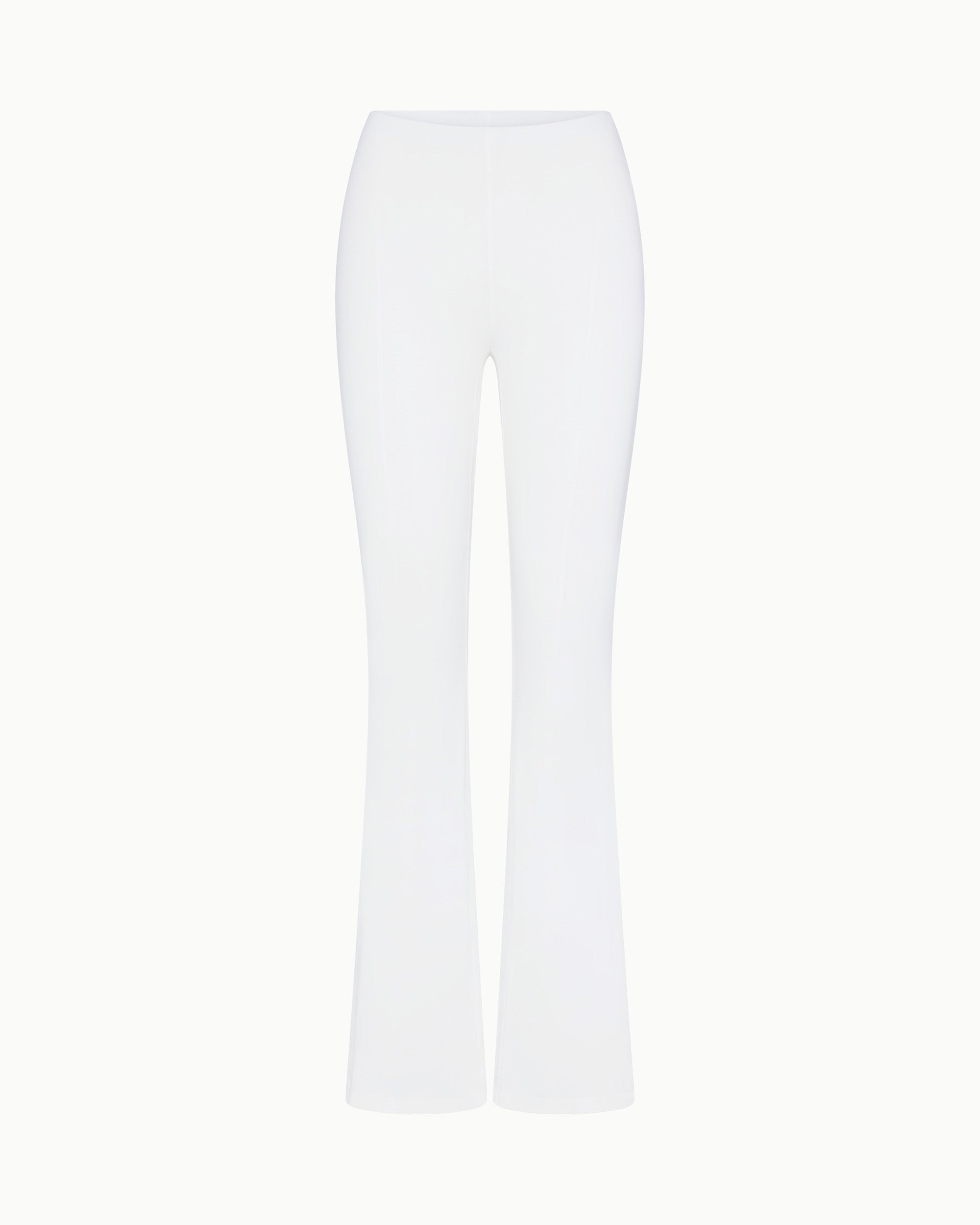 Soft Stretch Low Rise Pant | Pearl White