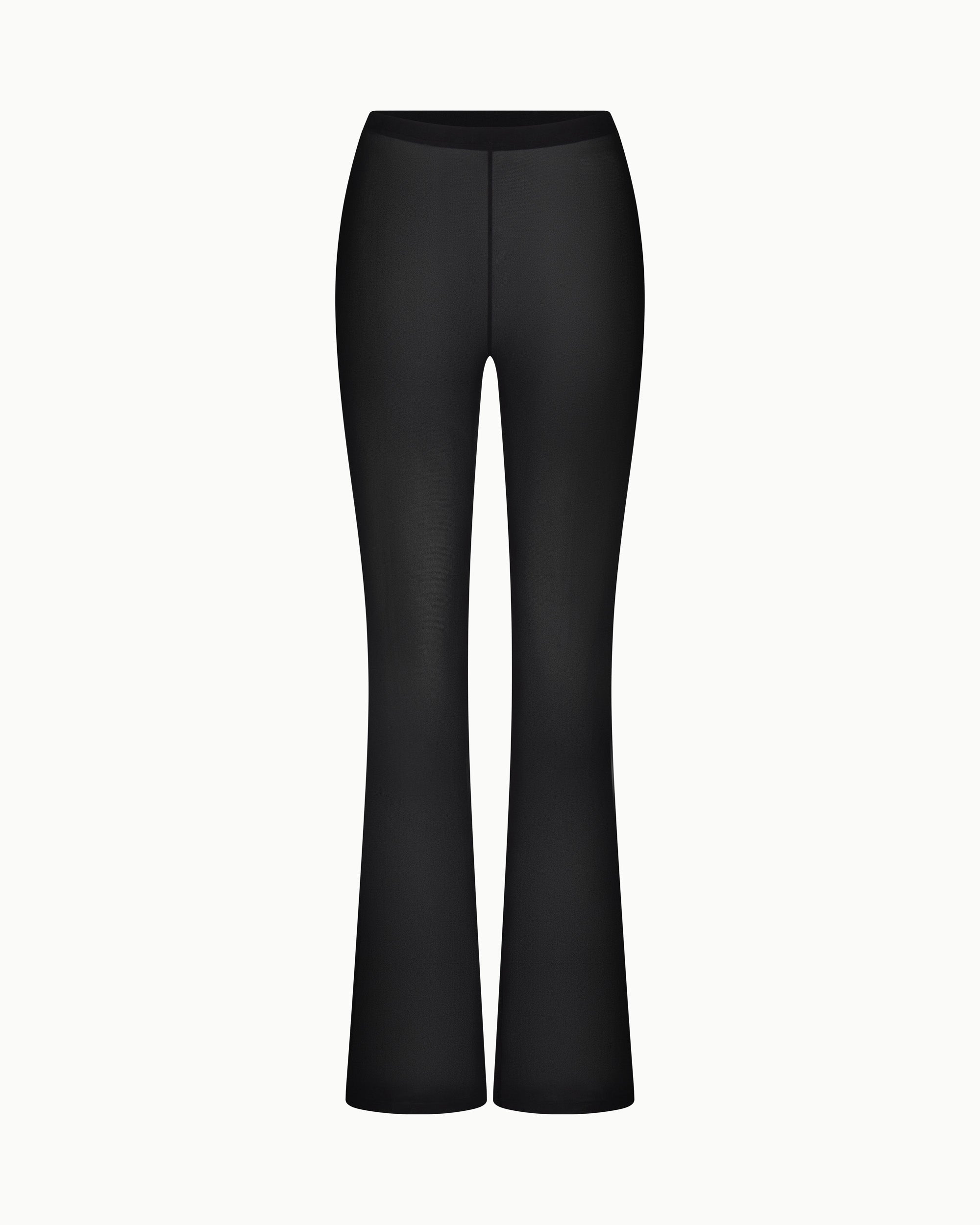 Mesh Low Rise Pant | Black