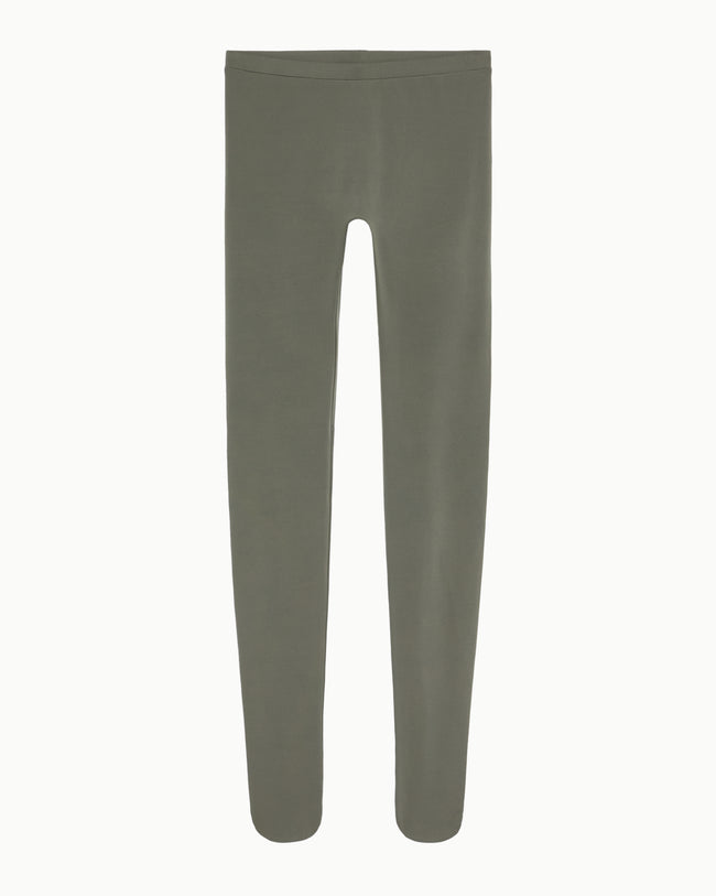 Footed Legging | Dusty Olive