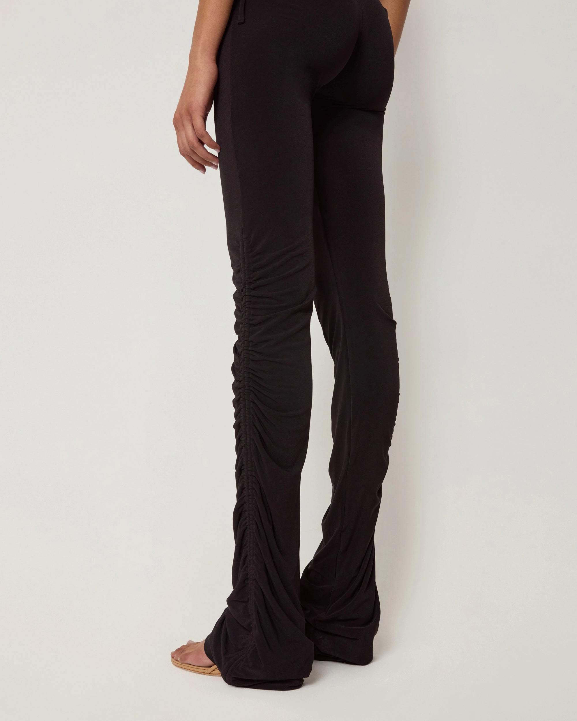 Ruched Pant | Black