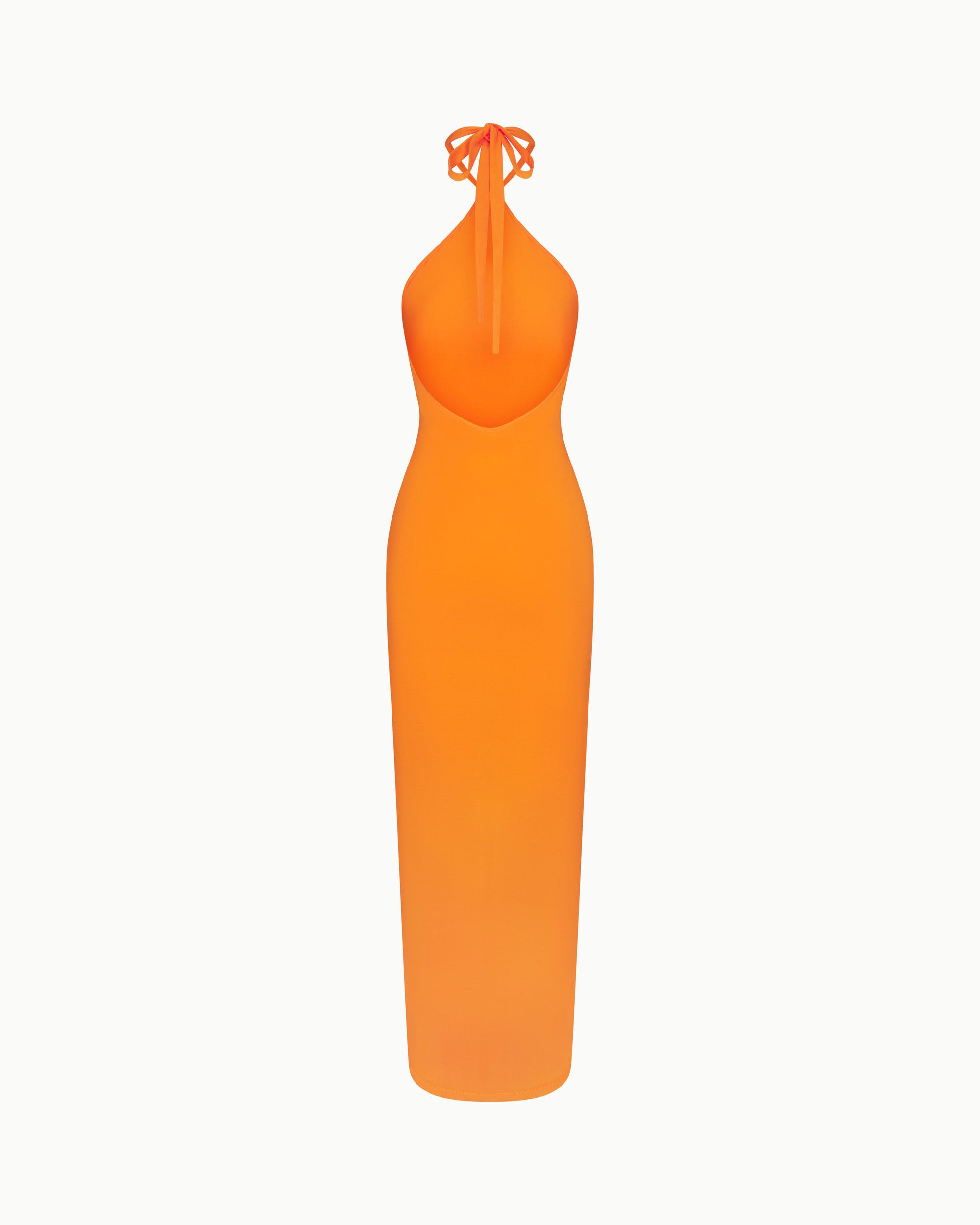 Soft Stretch Halter Maxi Dress | Sunset