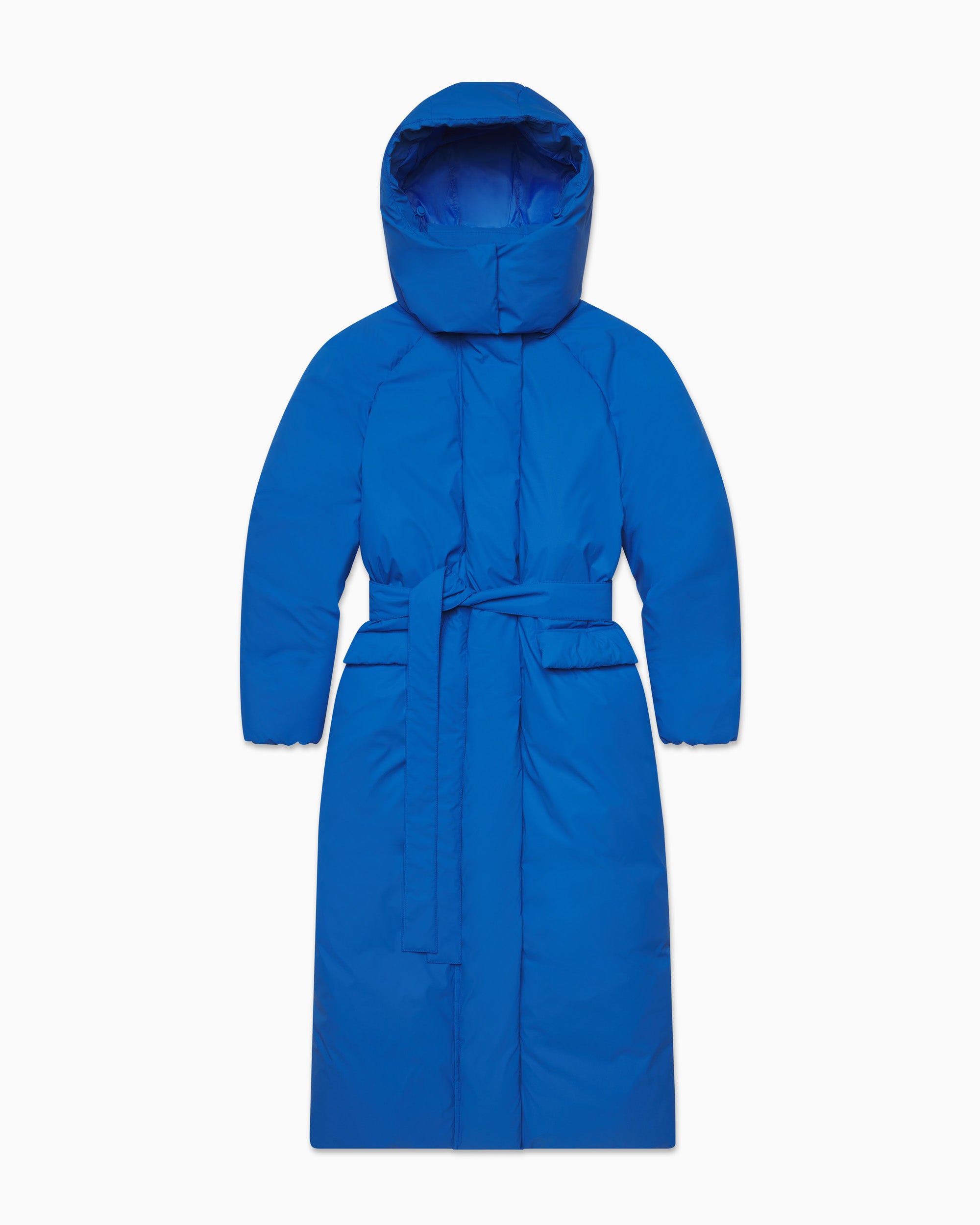 Puffer Coat | Cobalt Blue