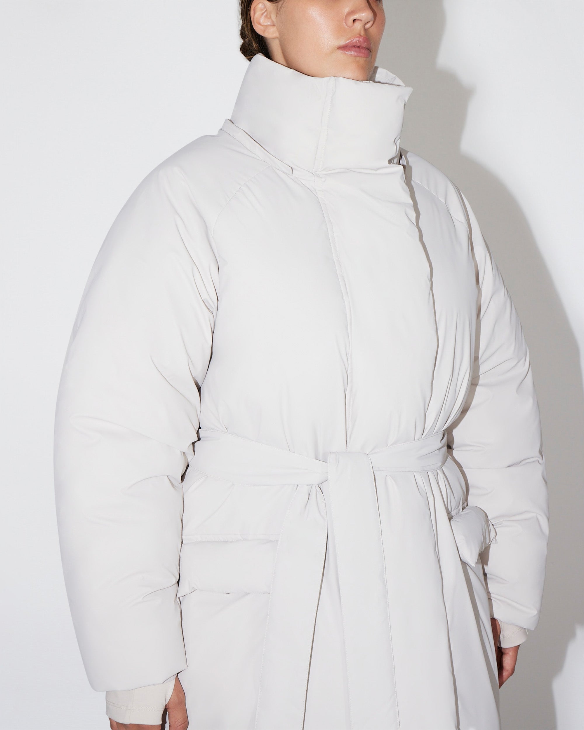 Puffer Coat | Stone