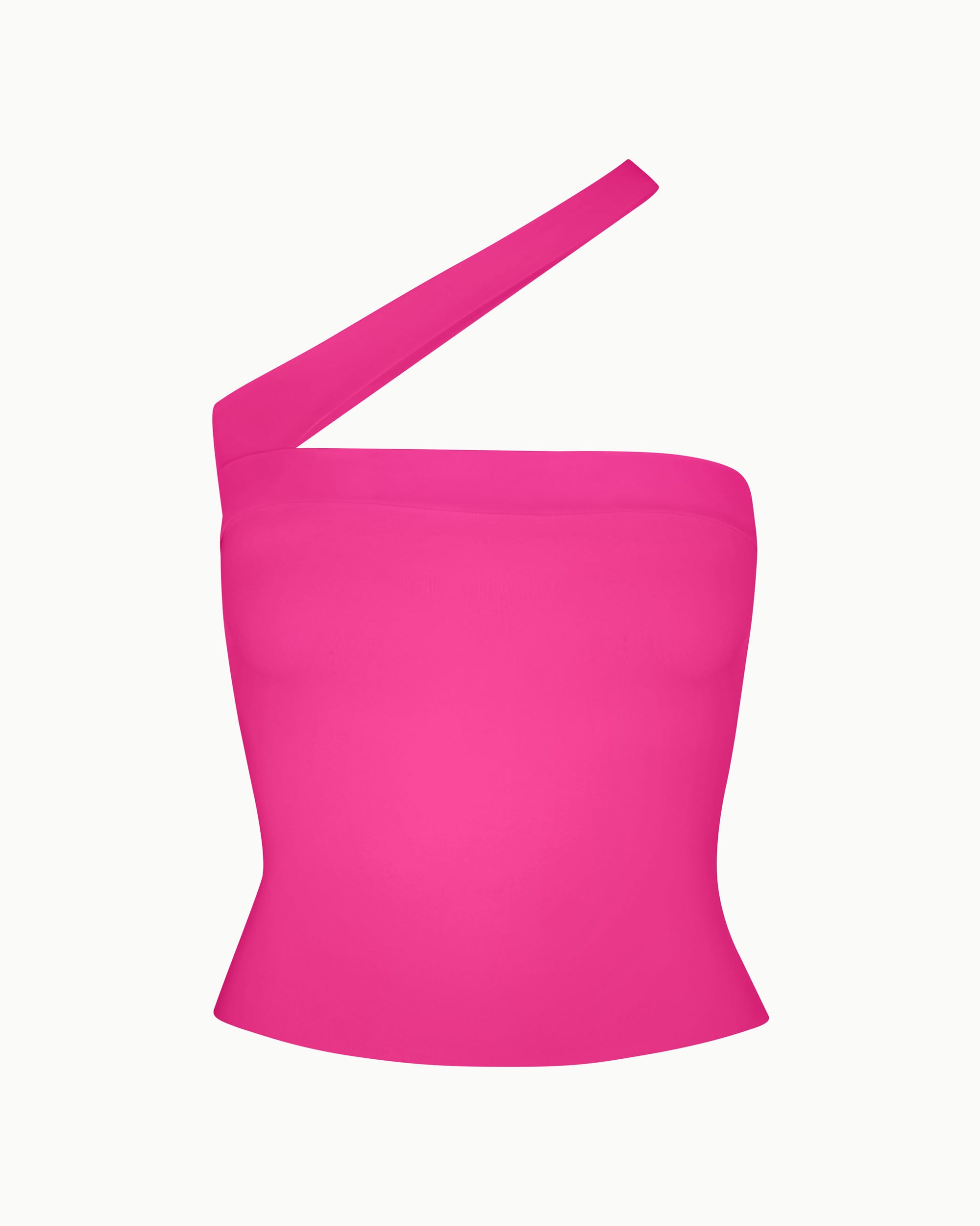 Sleek Stretch Tube Top | Fuchsia